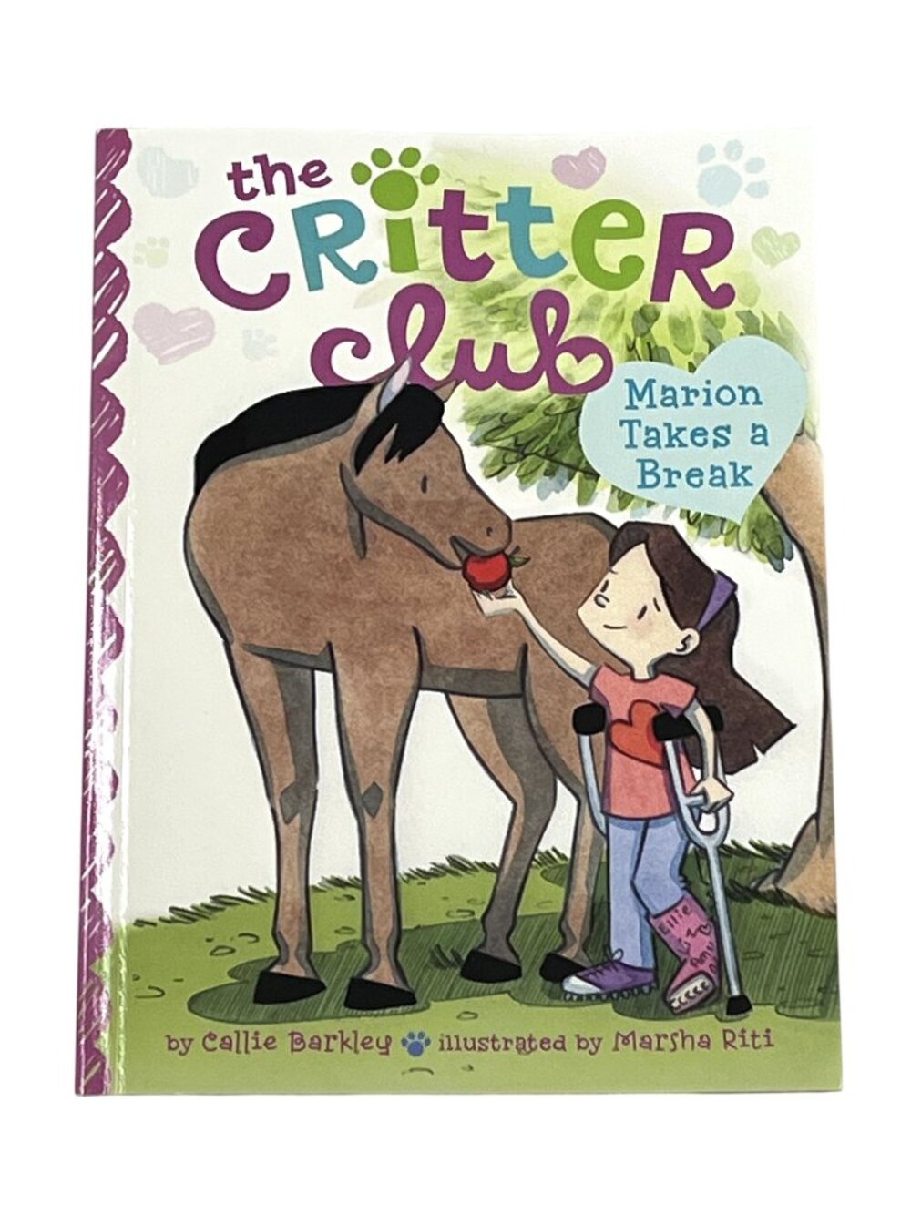 Marion Takes a Break Critter Club Book 4 Callie Barkley New